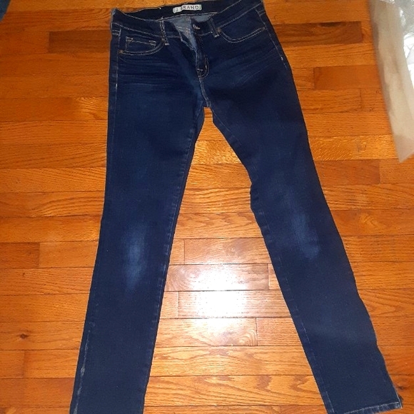 J brand and Jean's bootcut w zipper on bottoms - Picture 1 of 4
